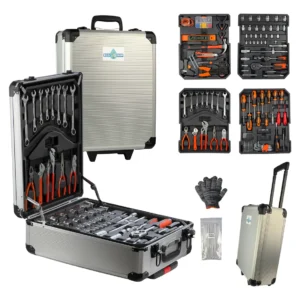Valija Aluminio Herramientas Ecodrop Kit Mas Completo 599pc