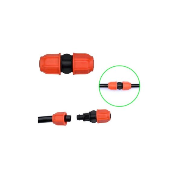 Unión conector para manguera de 12 mm